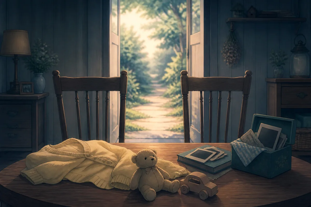 自己的孩子梦境的原创主题插画