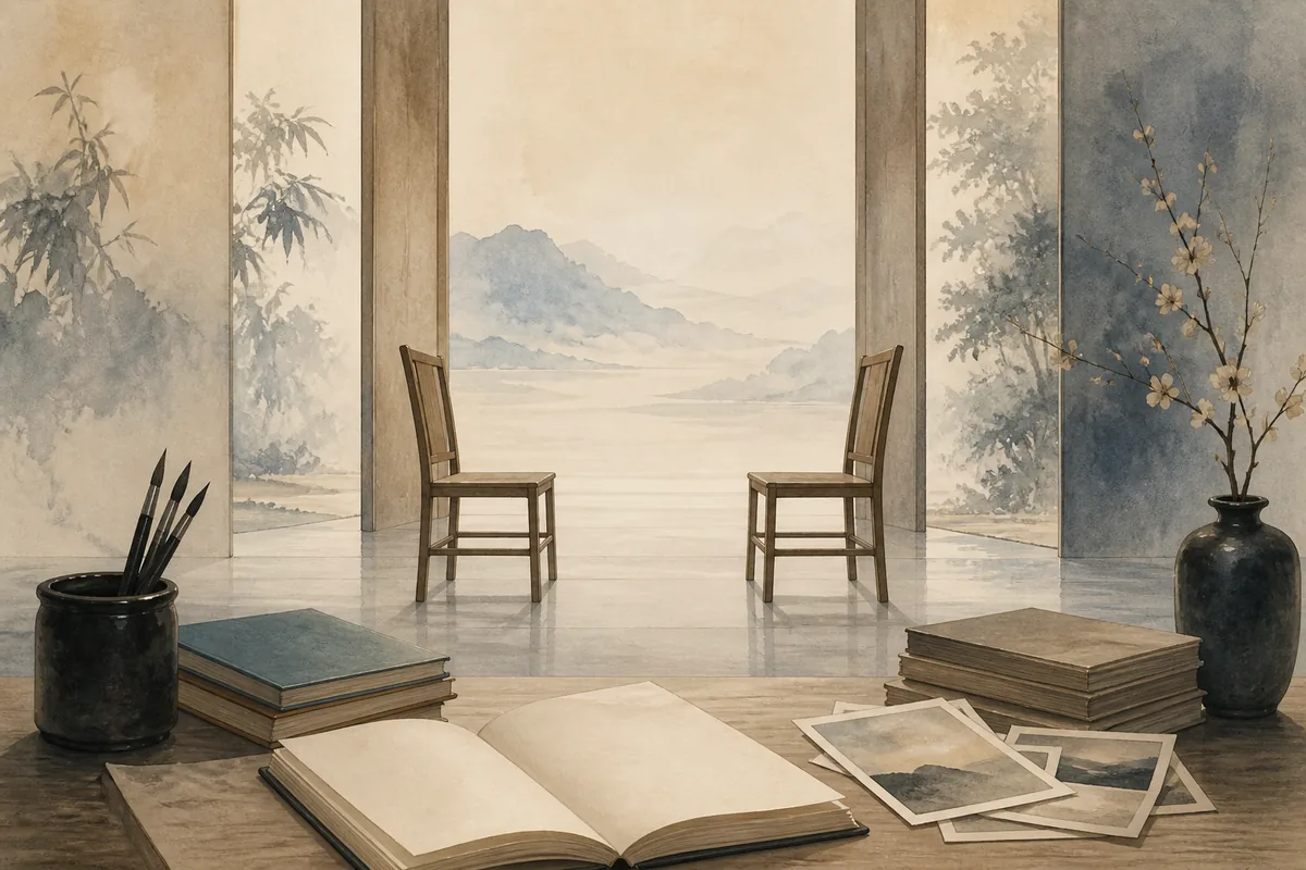 老师梦境的原创主题插画