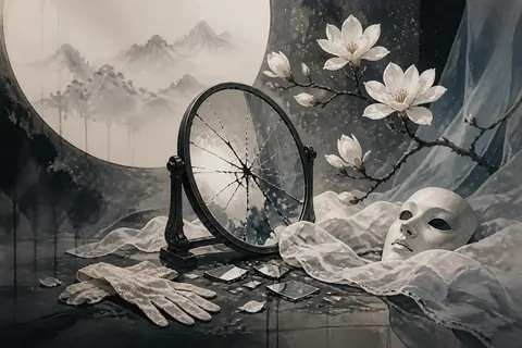 骨折梦境主题插画